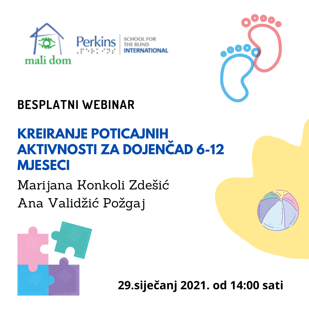 Prijavite se na webinar „Kreiranje poticajnih aktivnosti za dojenčad 6-12 mjeseci